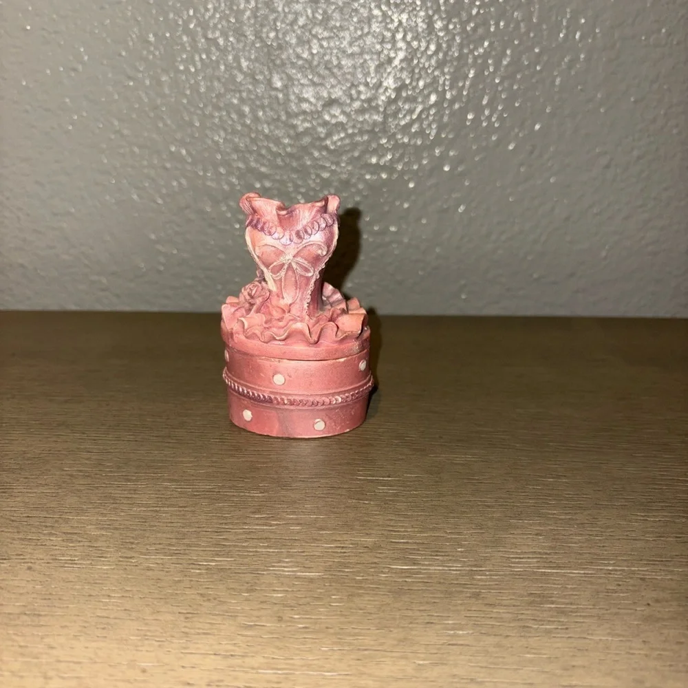 Beautiful Corset Trinket Box Pink Girly Coquette Girly Girlhood